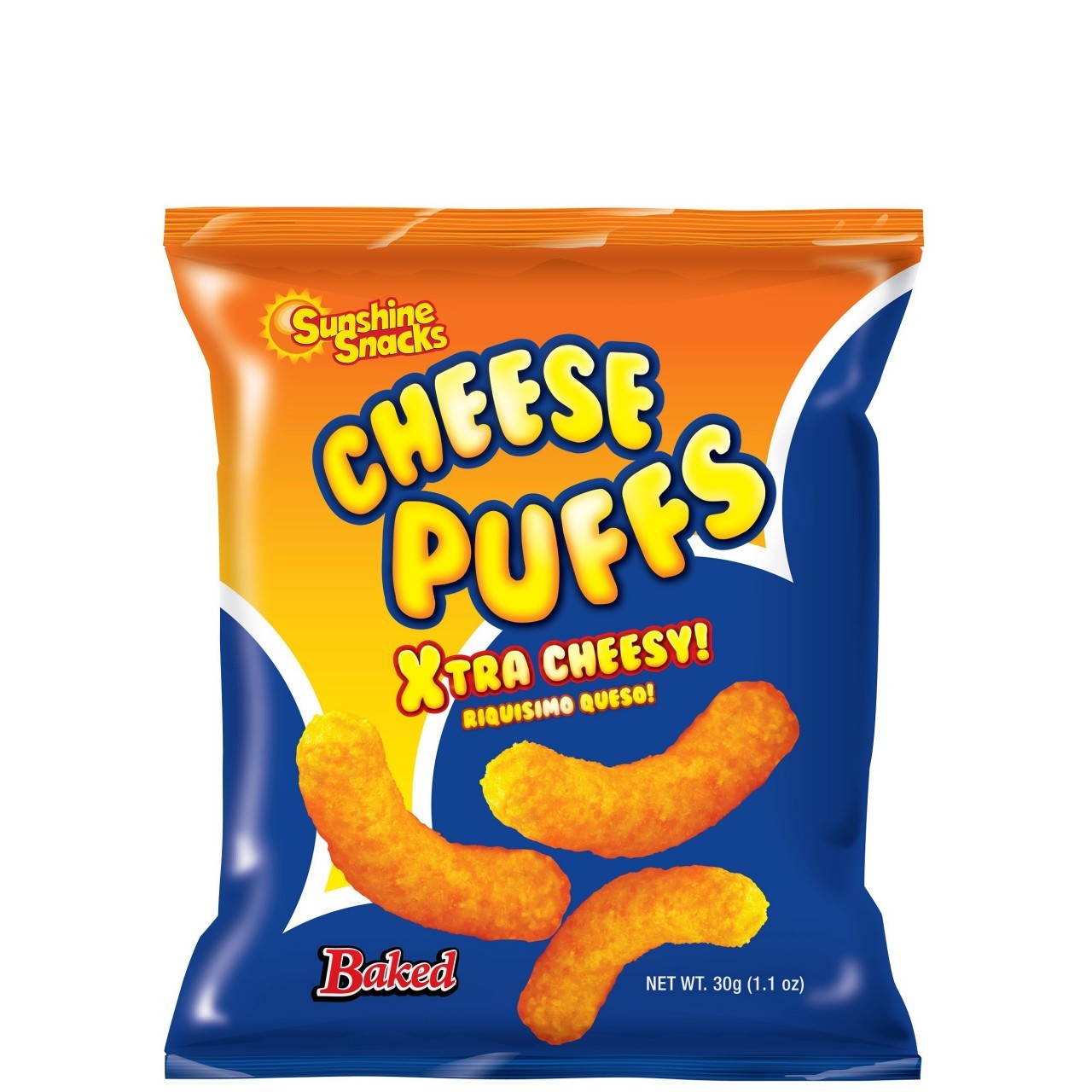 SUNSHINE CHEESE PUFFS 30g