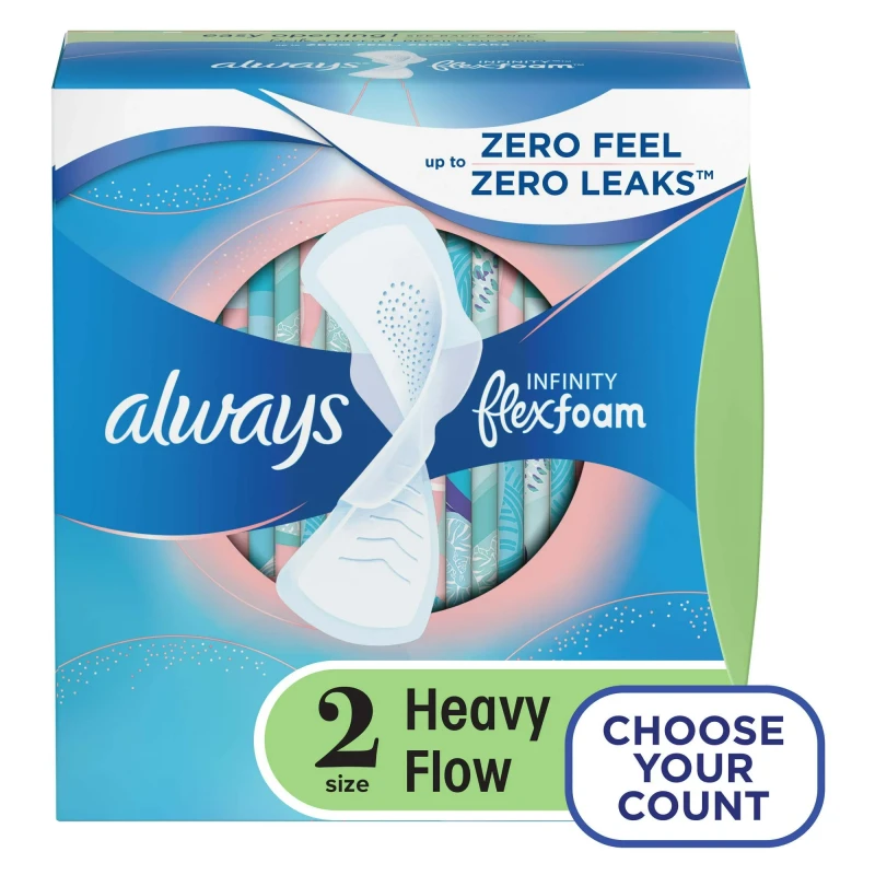 Always Infinity Heavy Flow, 16 pads