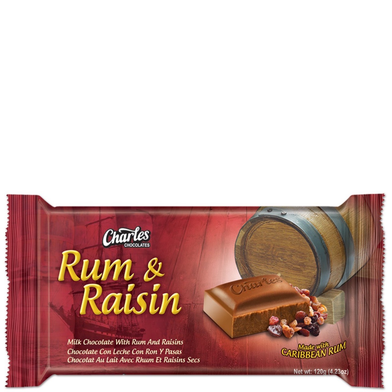 CHARLES RUM & RAISIN 108g