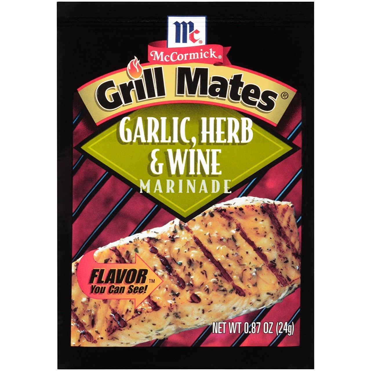 McCORMICK MARINADE GARLIC HERB WINE 24g