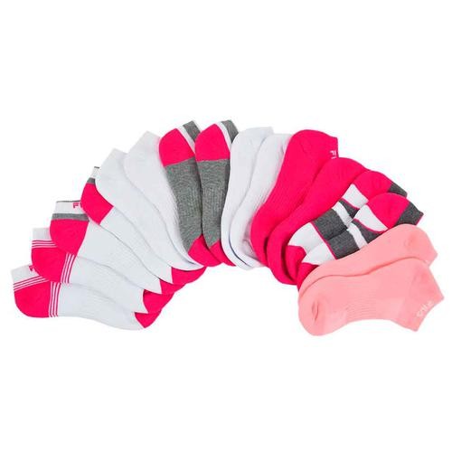 Fila Girl's Low Cut Socks 8 Pairs
