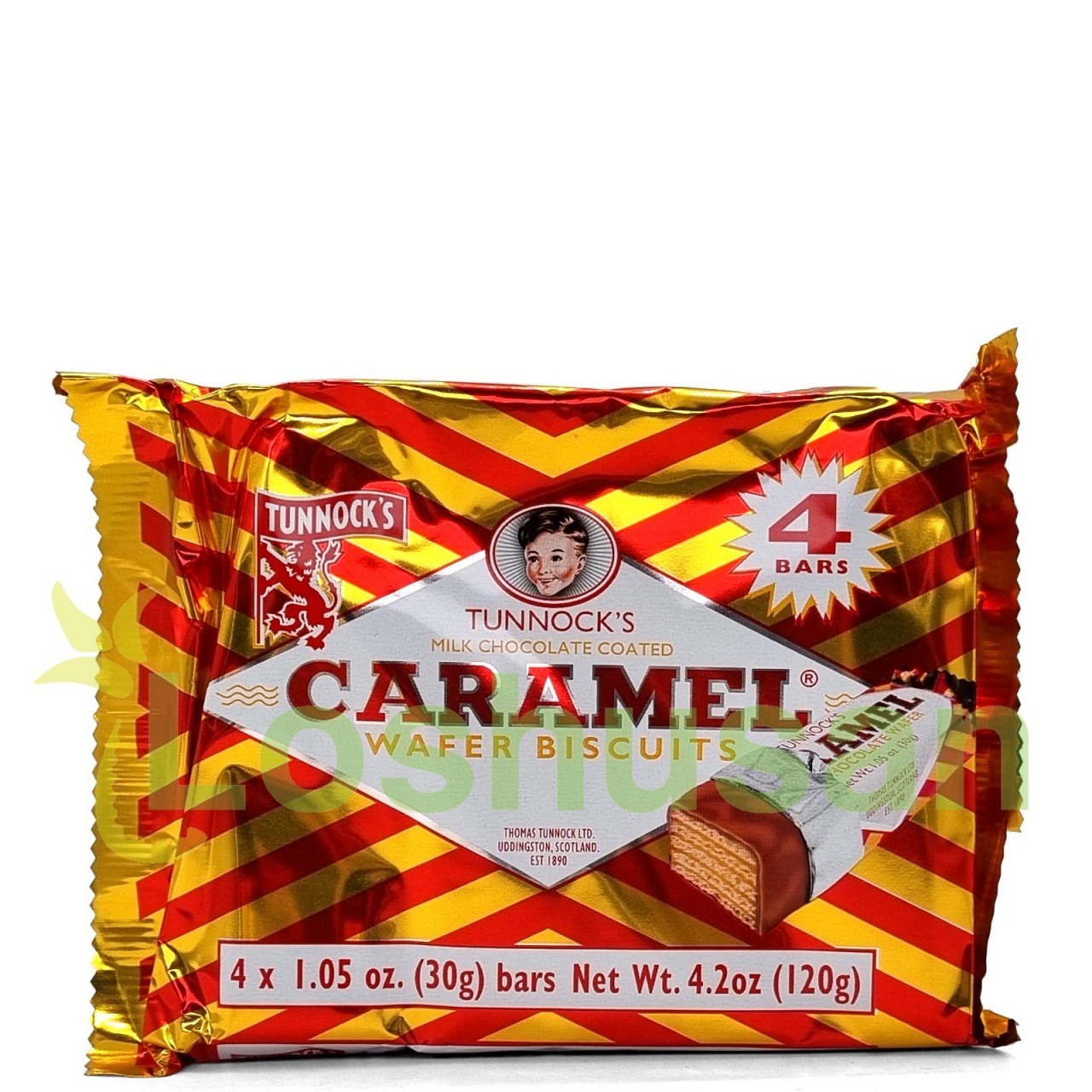 TUNNOCKS WAFER CARAMEL 4pk