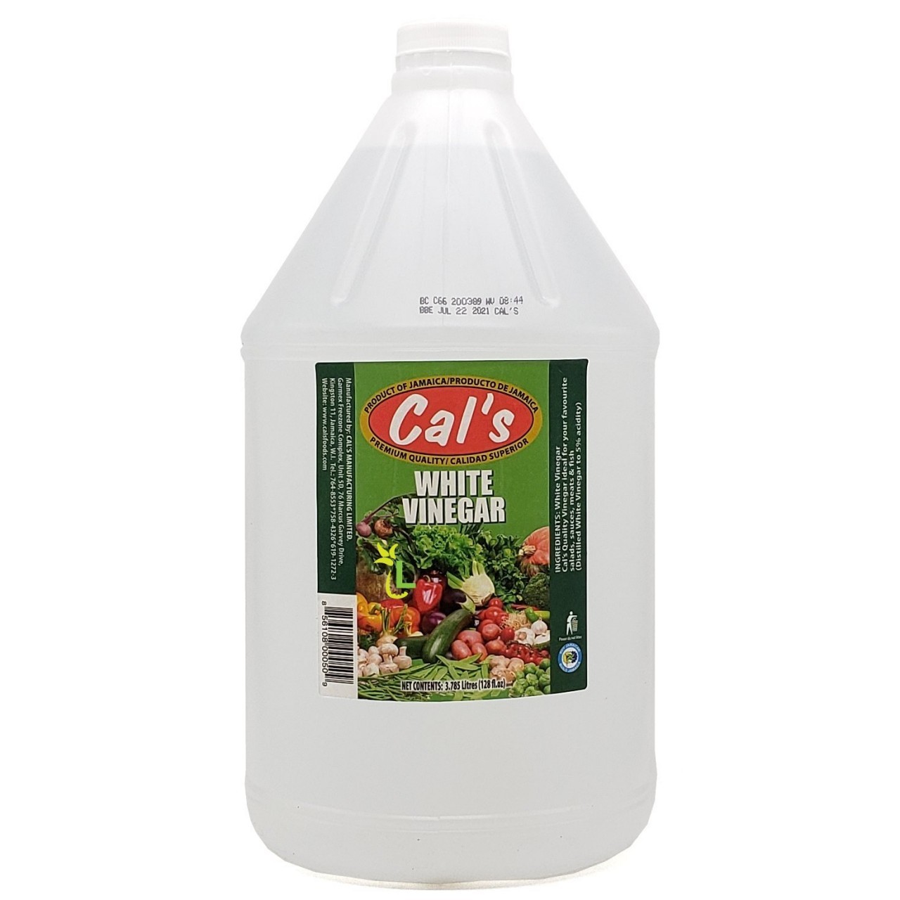 CALS WHITE VINEGAR 3.78L