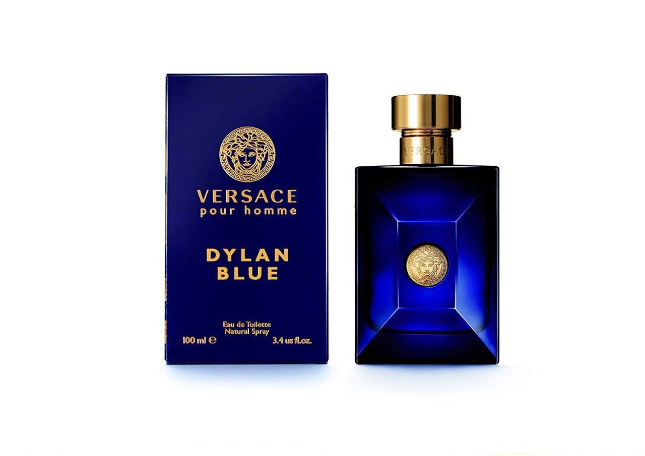 VERSACE Pour Homme Sealed Dylan Blue Eau de Toilette, 3.4 Ounce