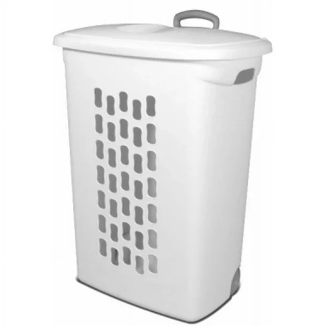 Sterilite Ultra Wheeled Hamper, White