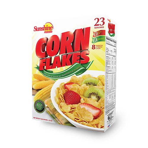 SUNSHINE CORN FLAKES THE BIG BOX 650G