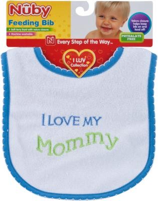 Nuby - 'I Love' Feeding Bib
