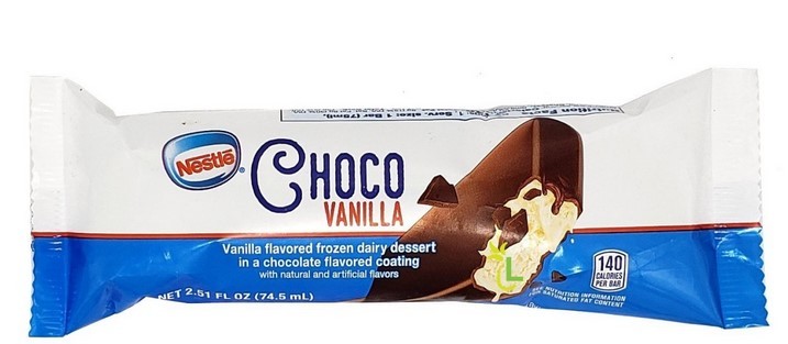 NESTLE ICE CREAM CHOCOLATE VANILLA 74.5m