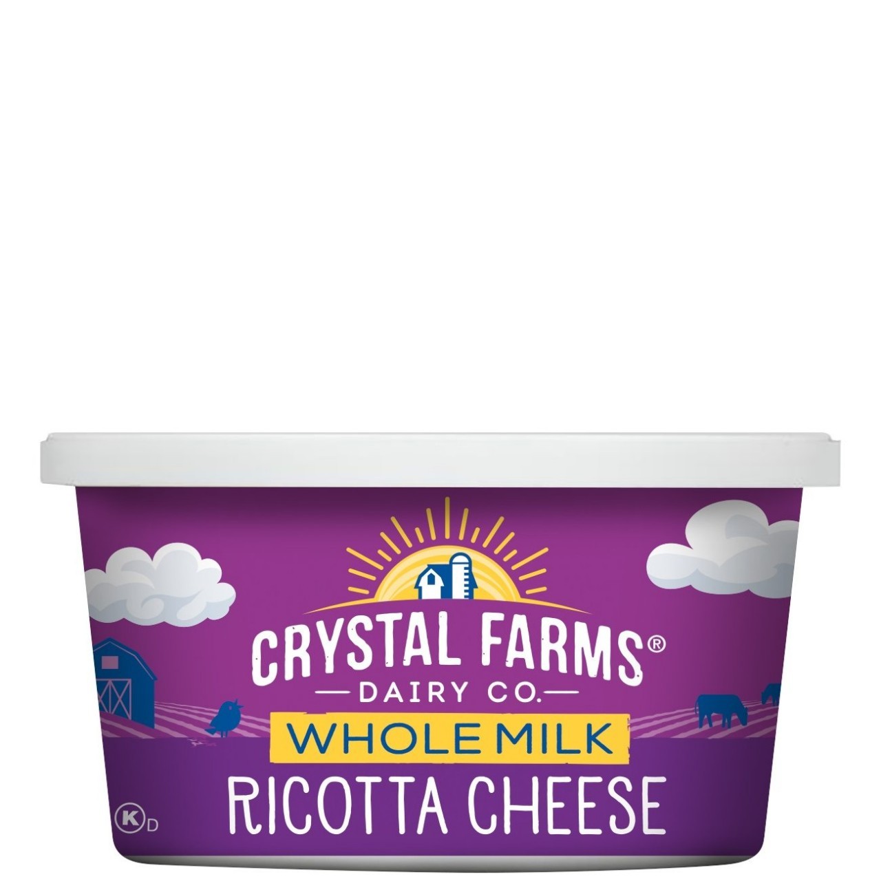 CRYSTAL FARMS RICOTTA W/MILK 15oz
