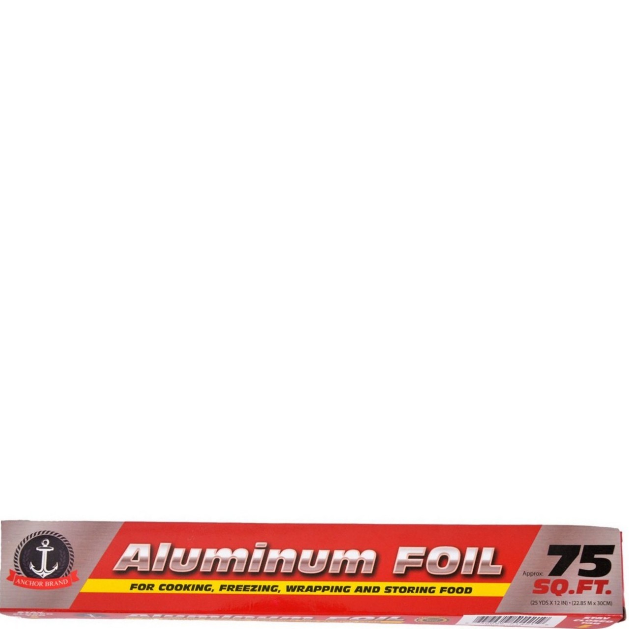 ANCHOR BRAND ALUMINUM FOIL 75sqft