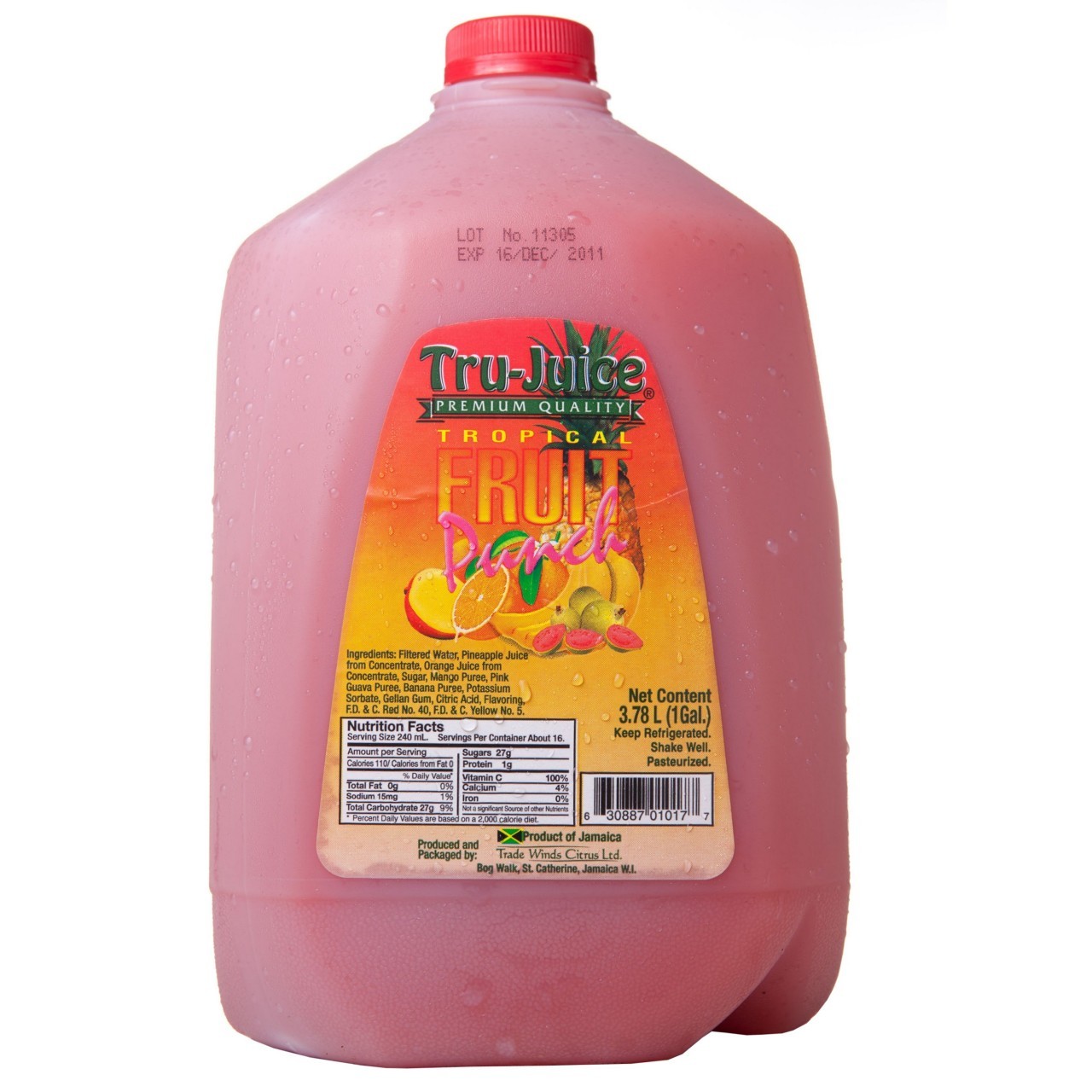 TRU-JUICE FRUIT PUNCH 3.78L