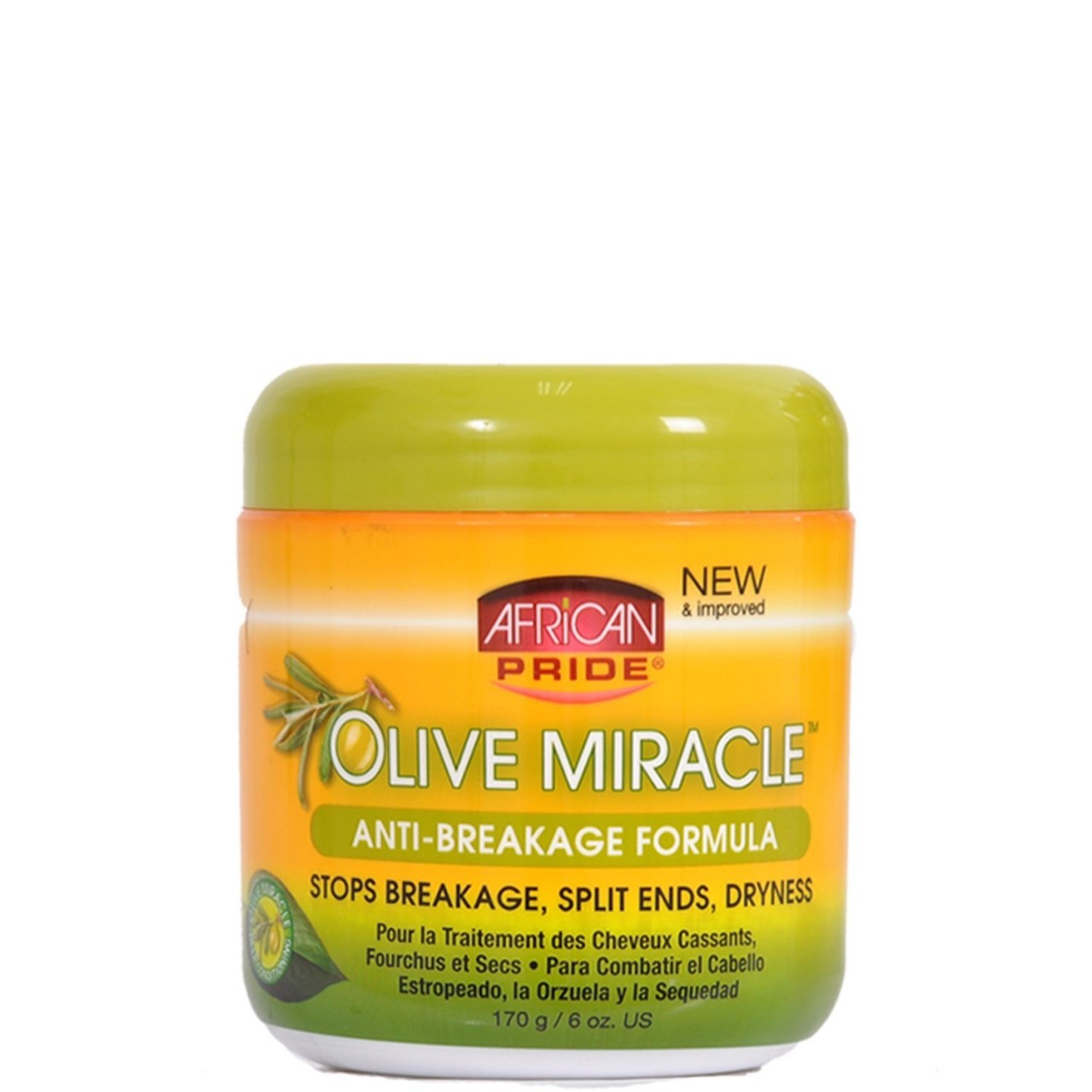 AFRICAN PRIDE OLIVE ANTI BREAKAGE 170g