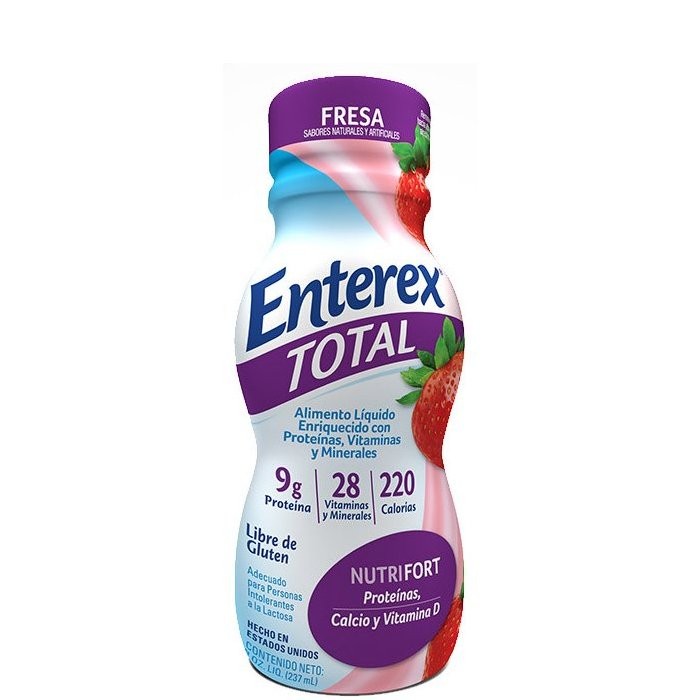 ENTEREX TOTAL STRAWBERRY 8oz