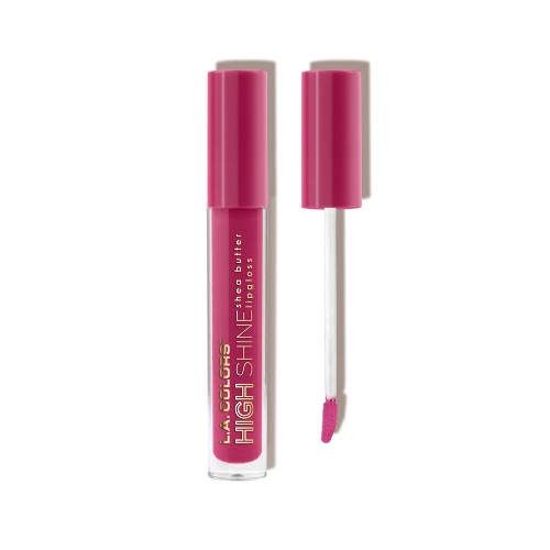 L.A. Colors High Shine Shea Butter Lip Gloss, Irresistible CLG945, 0.14oz