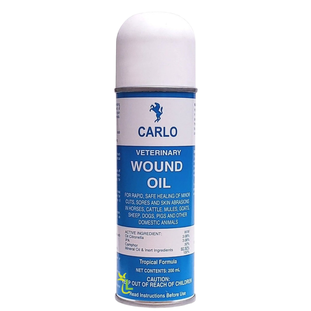 Carlo Veterinary Wound Oil, 200ml