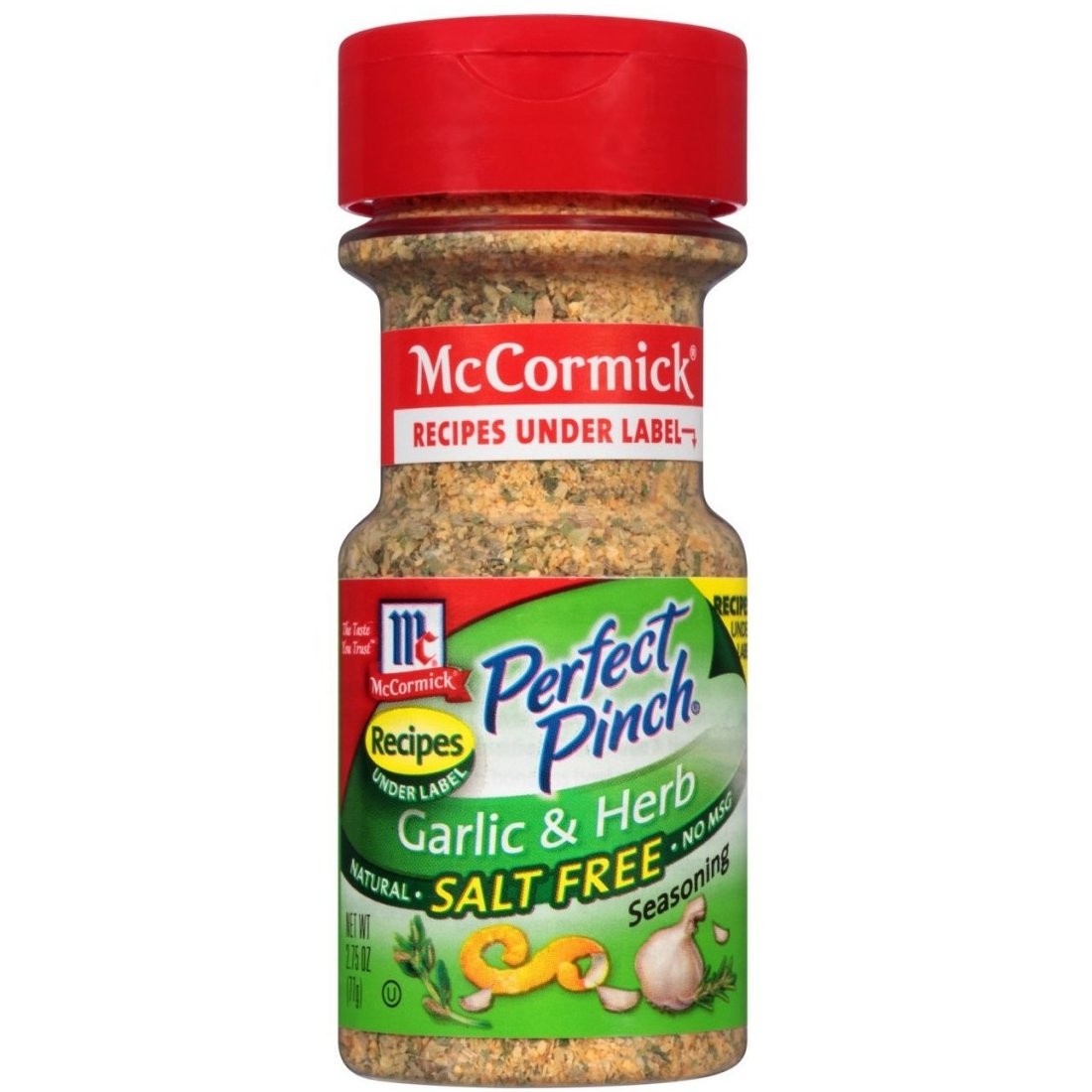 McCORMICK SEASONING GARLIC & HERB SF 77g