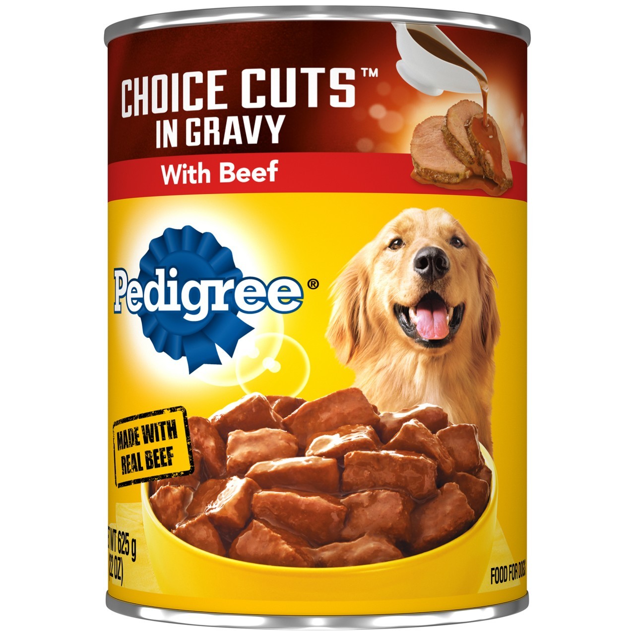 PEDIGREE CHOICE CUTS BEEF 625g