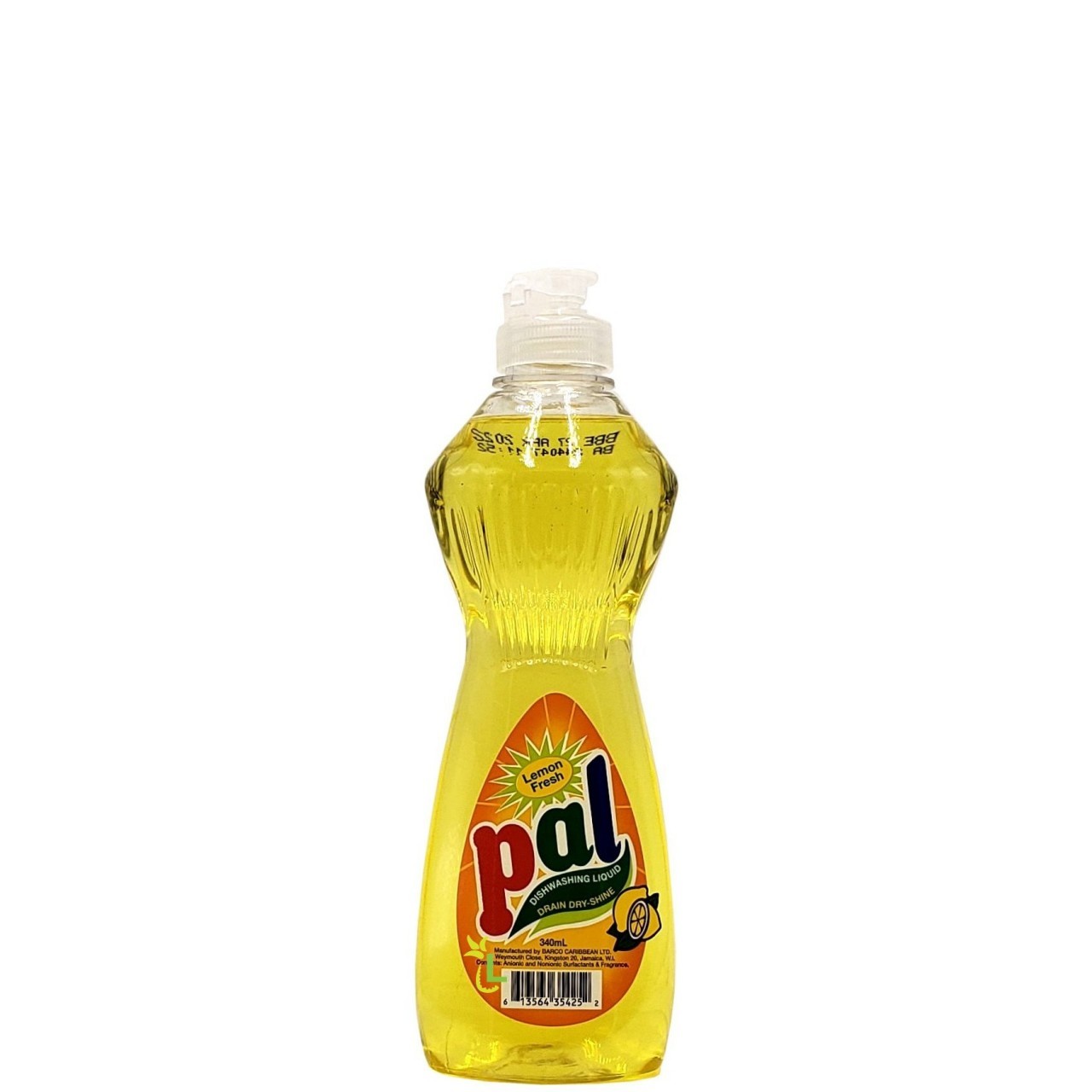 PAL DISHWASHING LIQUID LEMON 340ml