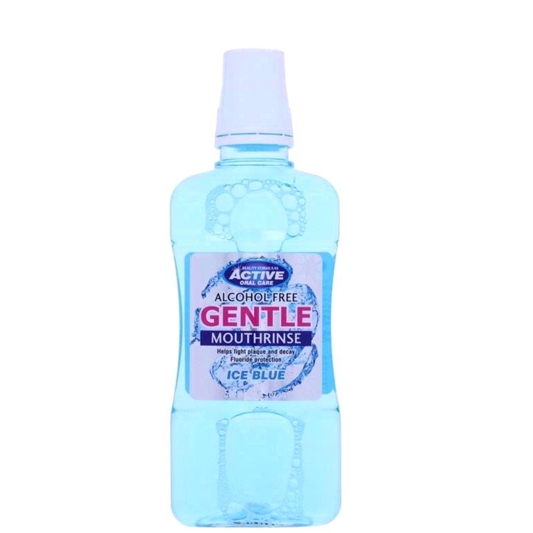ACTIVE MOUTHWASH ICE BLUE A/F 500ml