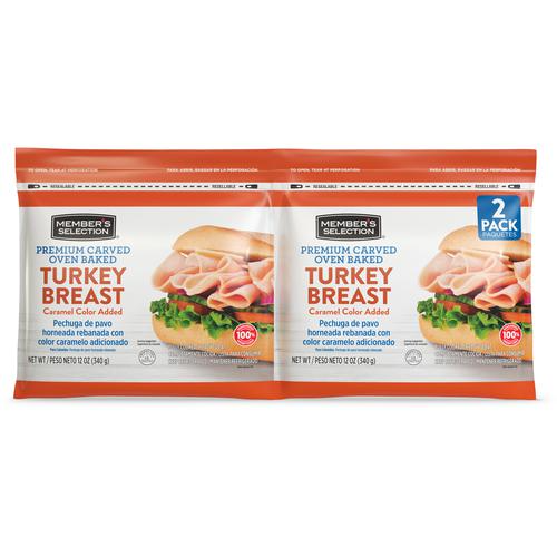 Member's Selection Premium Turkey Breast 2 Units / 340 g / 12 oz