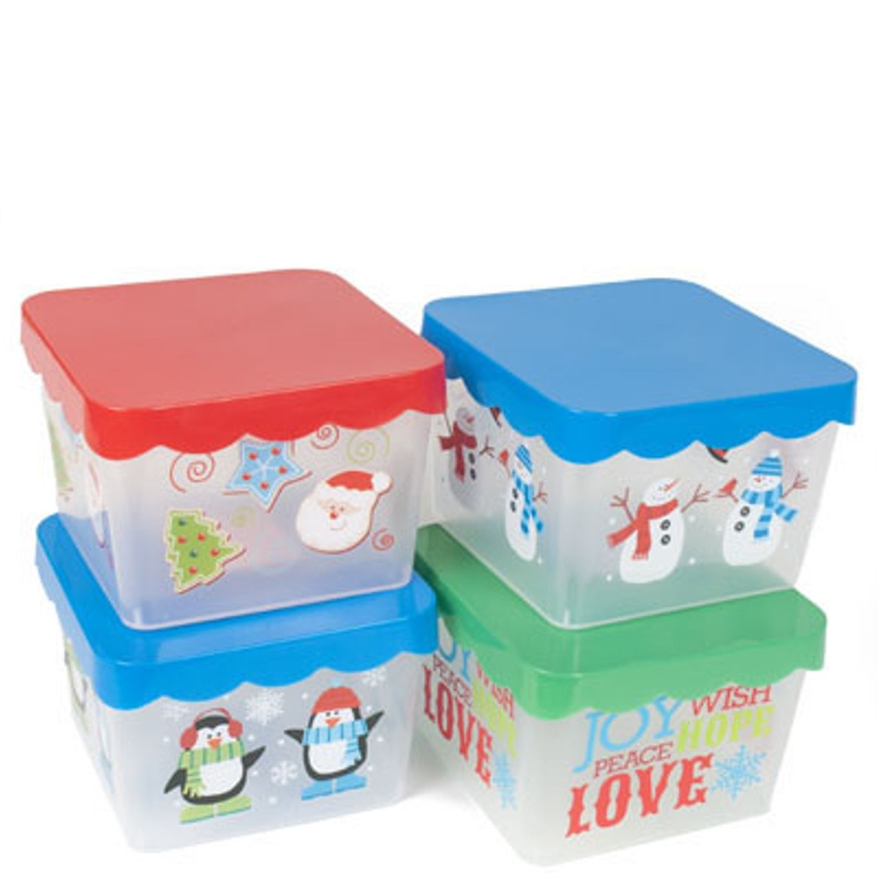 REGENT XMAS STORAGE CONTAINER 7x7x7.4