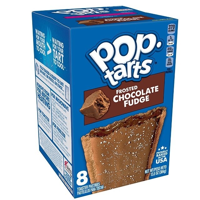 KELLOGGS POP-TART CHOCOLATE FUDGE 384g