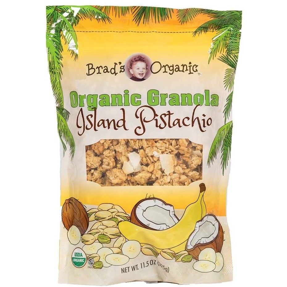 BRADS GRANOLA ISLAND PISTACHIO 11.5oz