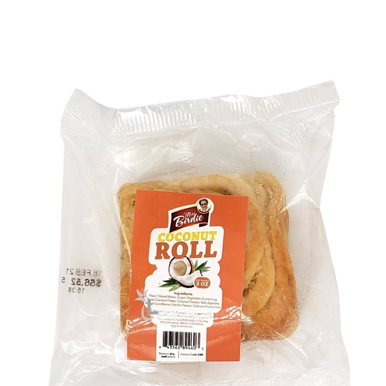 MISS BIRDIE COCONUT ROLL 3oz