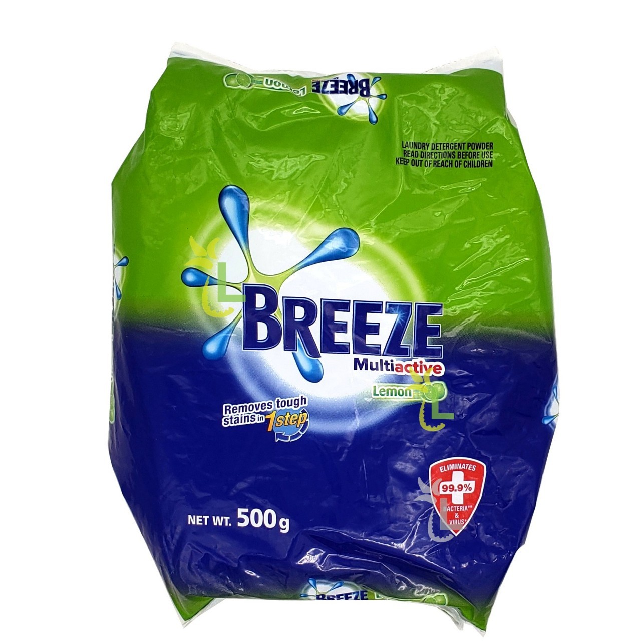 BREEZE DETERGENT MULTIACTIVE LEMON 500g