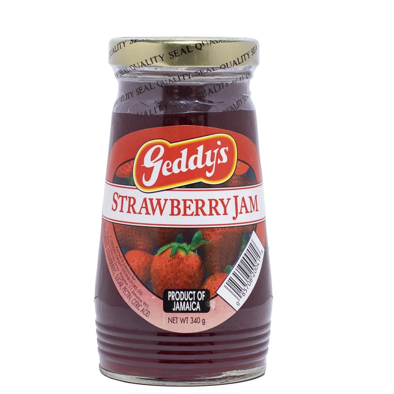 GEDDYS JAM STRAWBERRY 12oz