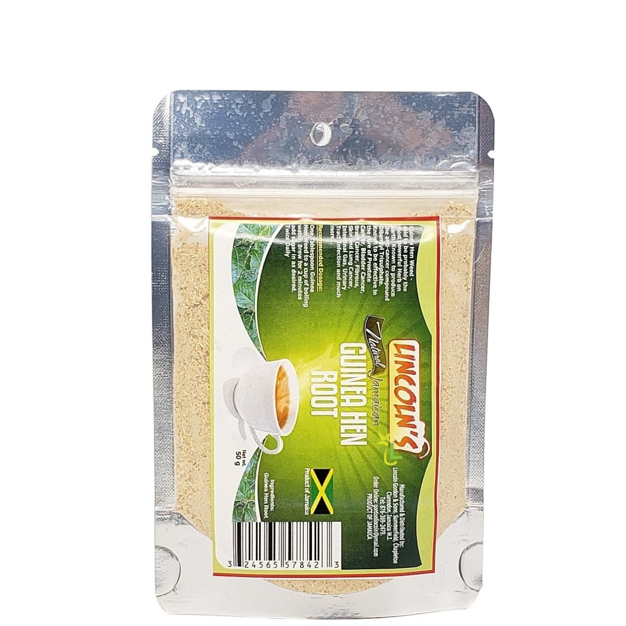 LINCOLNS TEA GUINEA HEN ROOT 50g