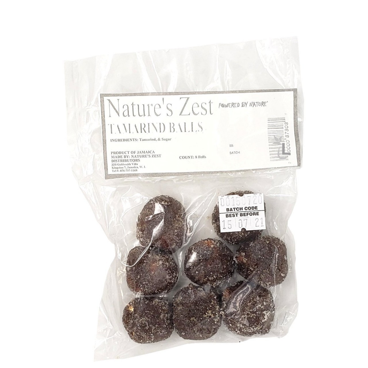 NATURES ZEST TAMARIND BALL 8ct