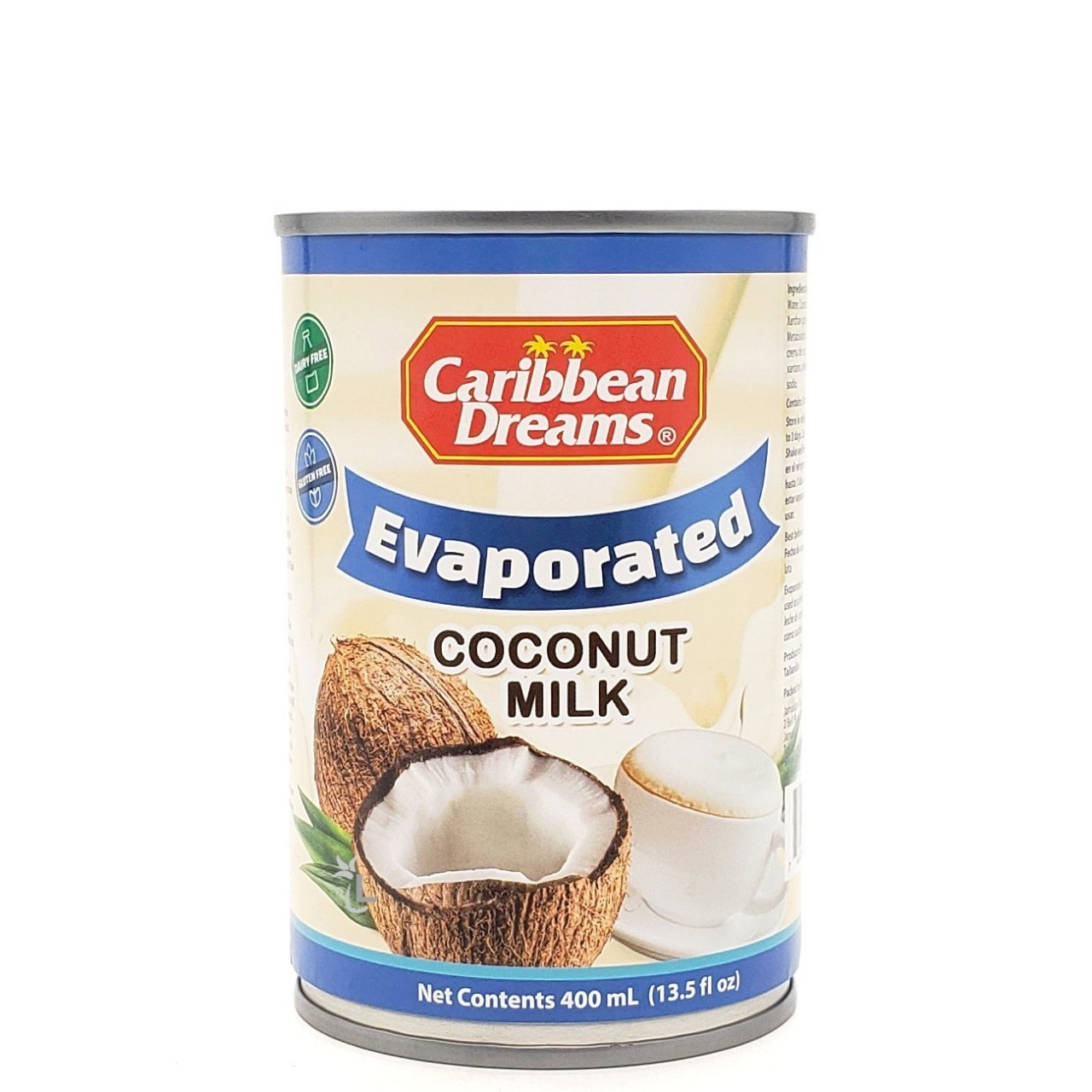 CARIB DREAMS EVAP COCONUT MILK 400ml