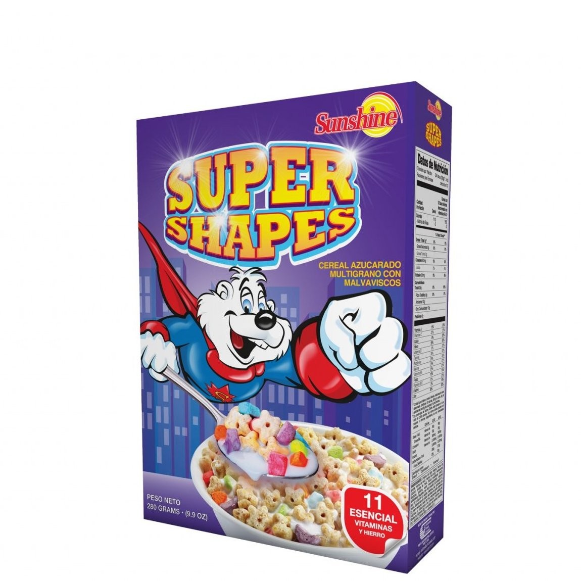 SUNSHINE SUPER SHAPES 280g