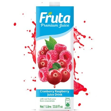 FRUTA CRAN RASPBERRY 1L