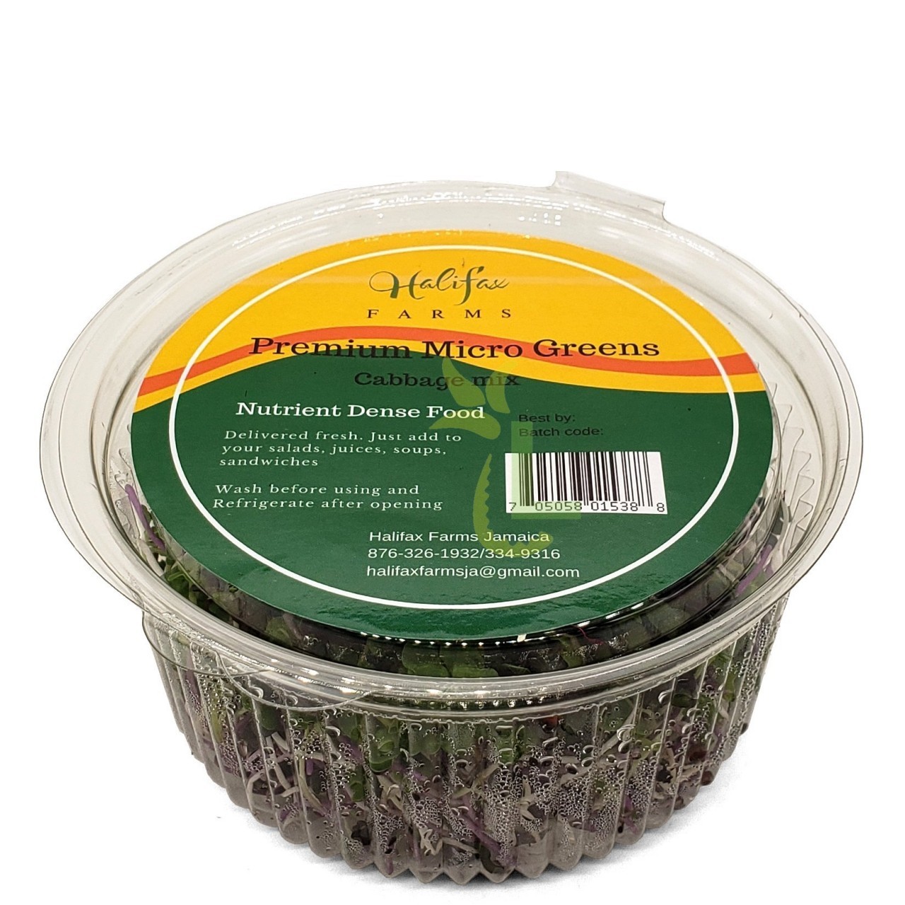 HALIFAX MICRO GREENS CABBAGE MIX 12oz
