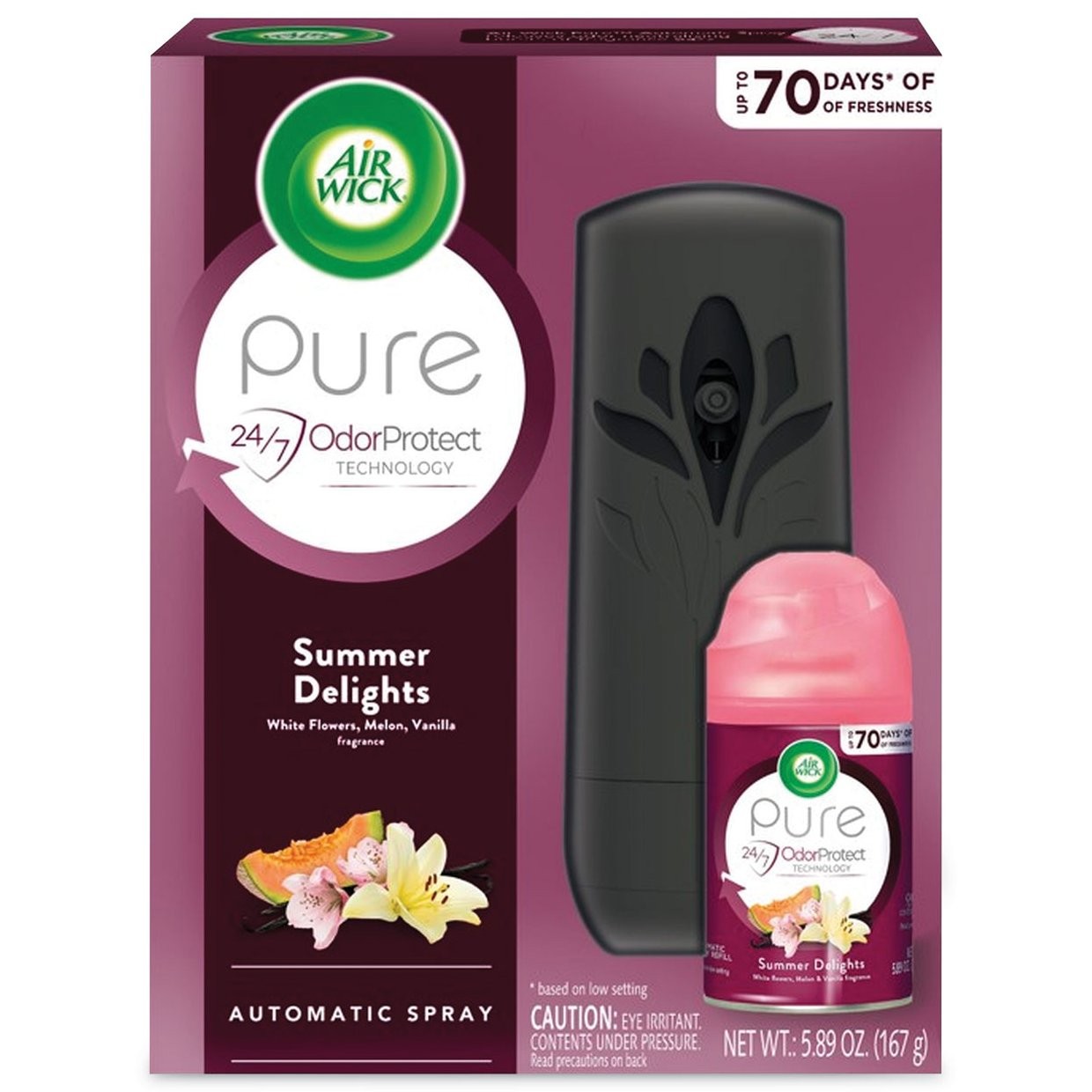 AIR WICK AUTO SUMMER DELITE KIT 1ct