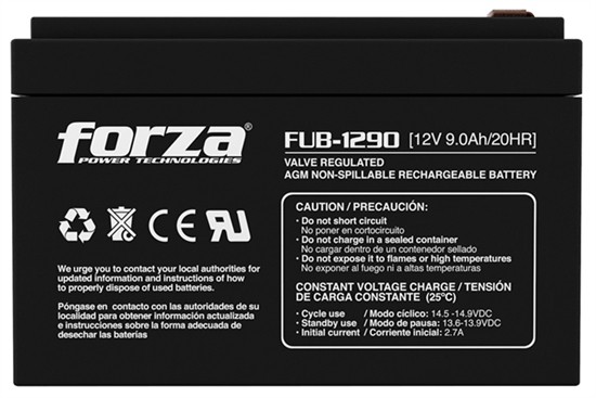Forza FUB-1290 - Battery - 12V