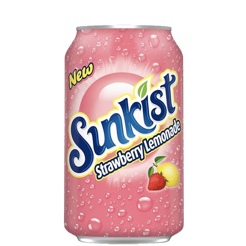 SUNKIST STRAWBERRY LEMON 355ml
