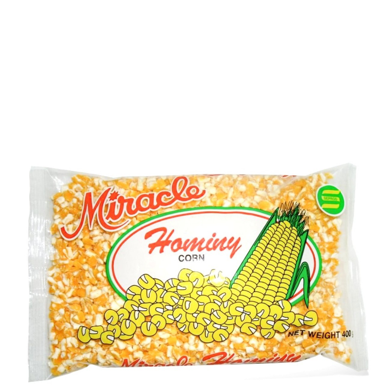MIRACLE HOMINY CORN 400g