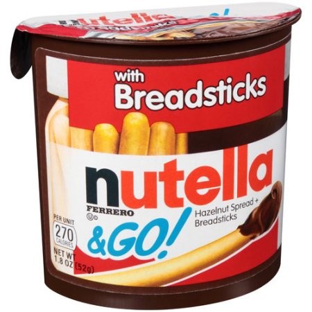 NUTELLA W/BREADSTICKS 52g