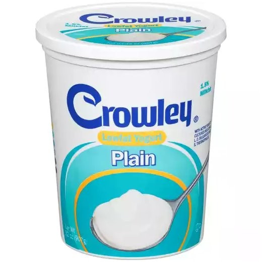CROWLEY YOGURT PLAIN LF 32oz