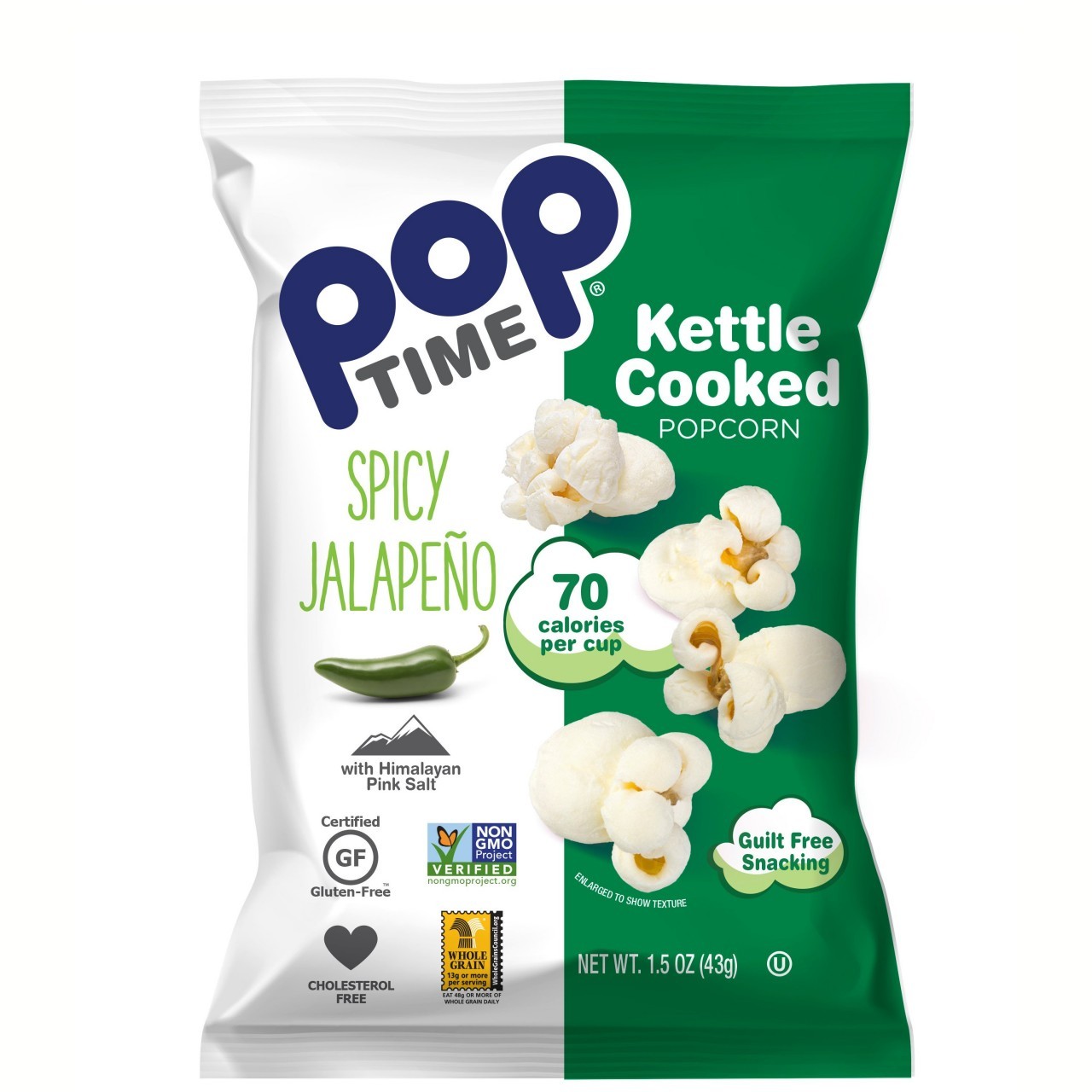 POP TIME KETTLE CORN SPCY JALAPENO 1.5oz