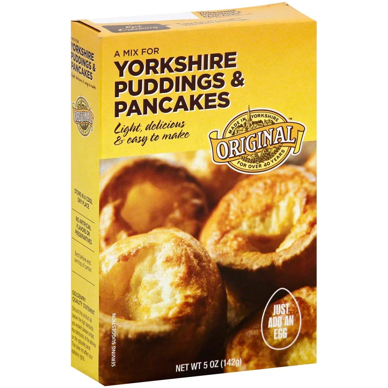 GOLDENFRY YORKSHIRE PUDDING MIX 5oz