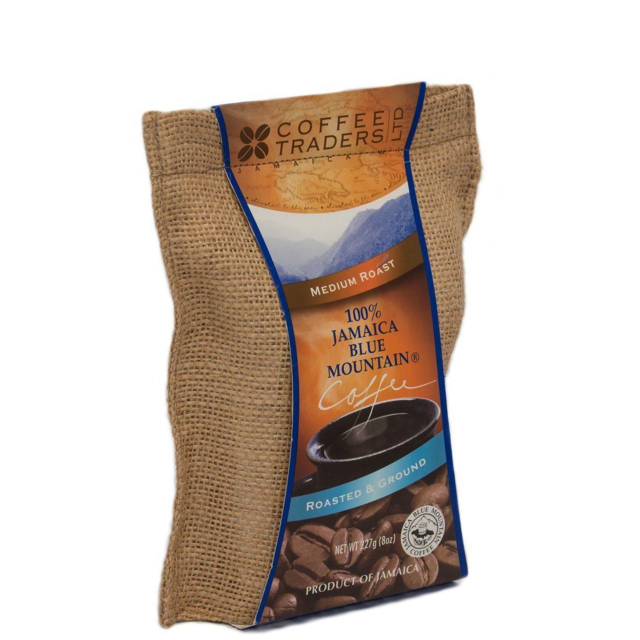 COFFEE TRADERS 100% JBM COFFEE GRND 8oz