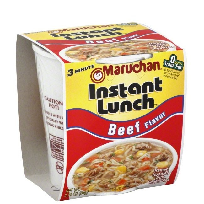 MARUCHAN INSTANT LUNCH BEEF 64g