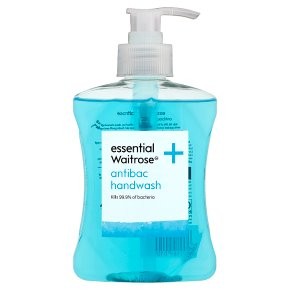 WAITROSE HAND WASH ANTIBACTERIAL 250ml