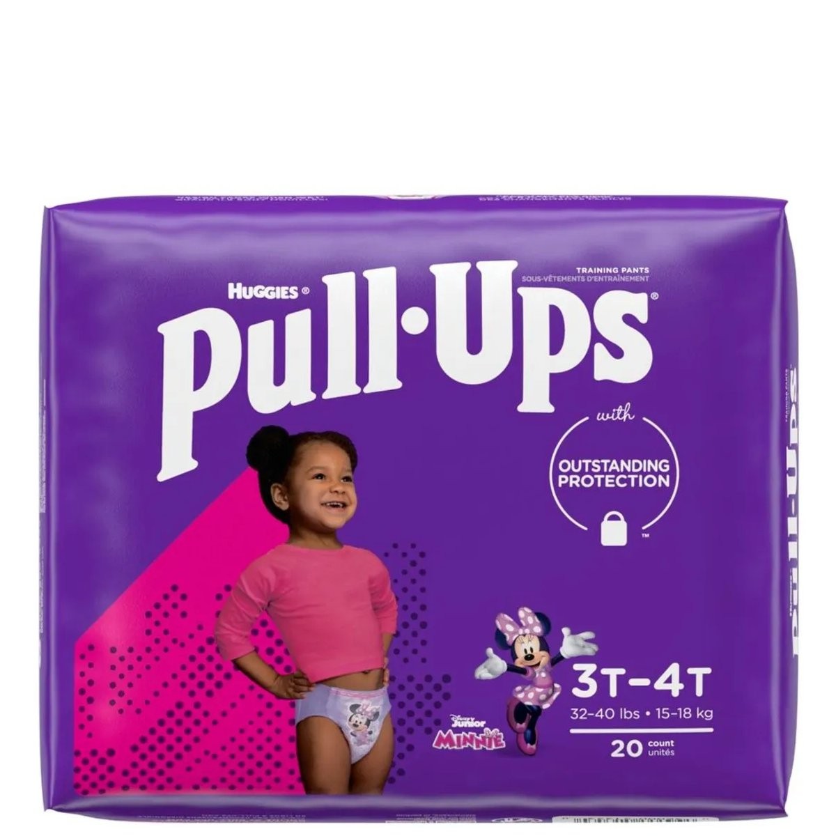 HUGGIES PULLUPS 3T-4T GIRL 20s