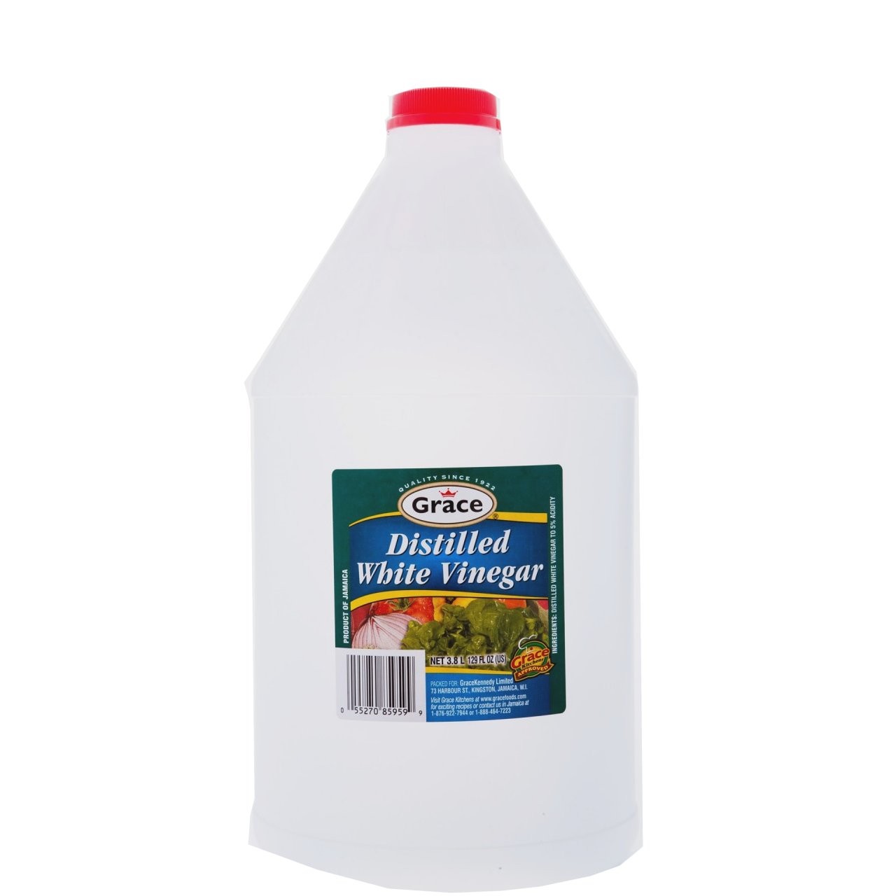 GRACE VINEGAR WHITE DISTILLED 1gal