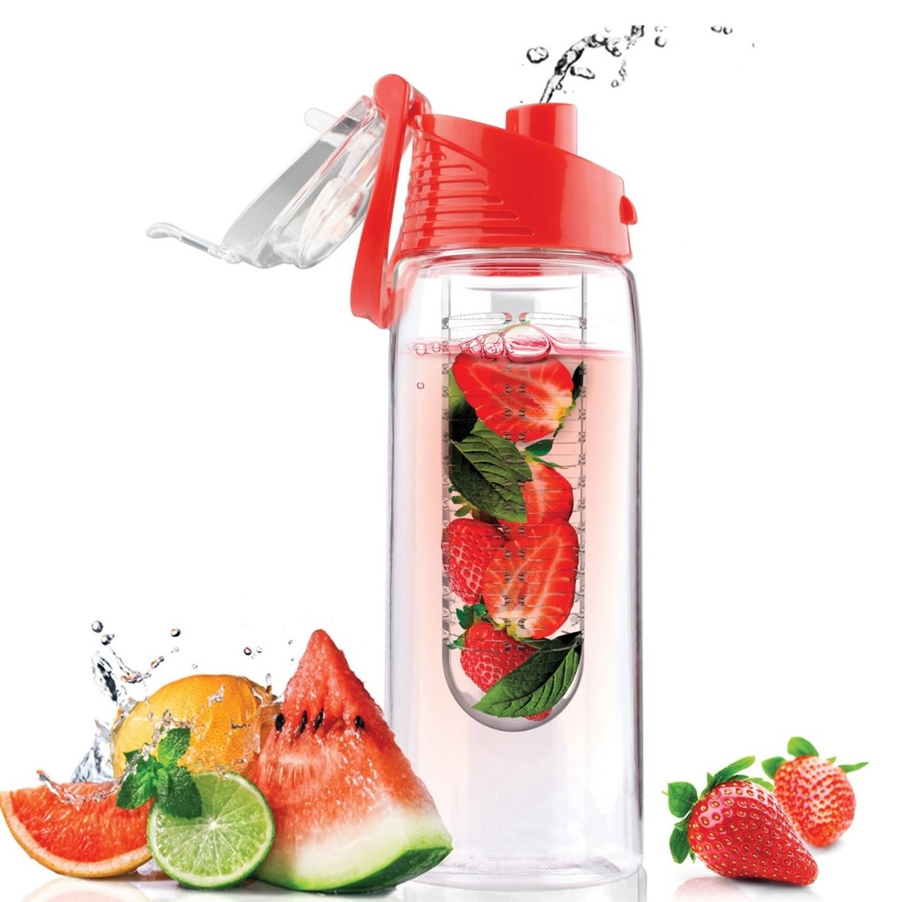 ASOBU FLAV-2-GO BTL RED 1ct